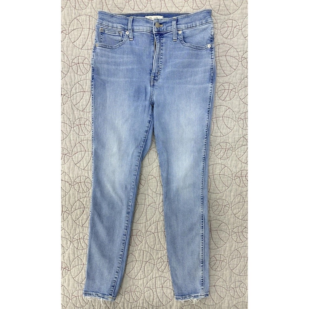 Madewell 10" High-Rise Skinny Jeans in Wheeler Wash / Women's 29